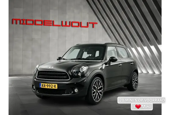 1.6 Cooper JCW-Pack Pano-dak/Leder/19'LMV/Full-Options