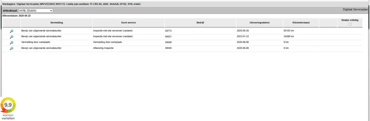 Bestel 2.0TDI 102pk DSG Automaat|Airco|Trekhaak|EURO6|Inrichting|Dealer onderhouden