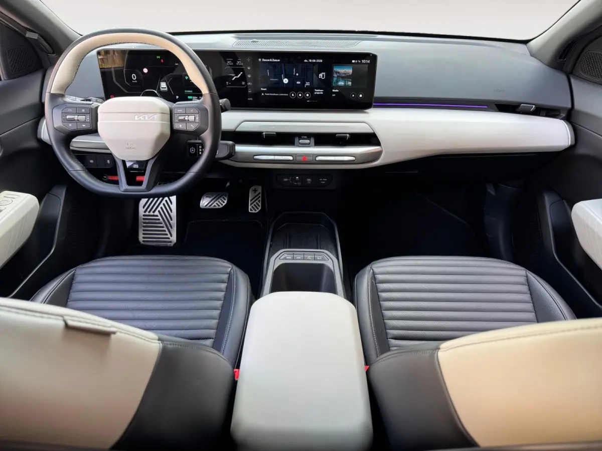 Hatchback GT-Line Business Edition 81.4 kWh | Demo model | Stoel-Stuur verwarming | Draadloos Apple Carplay - Android Auto | GT-Line Exterieur en Interieur Details | Kia Leiderdorp 071 760 0