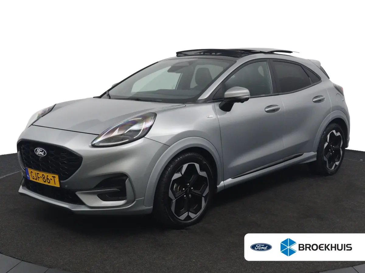 1.0 EcoBoost ST-Line X | Panoramadak | Winterpack | Adaptive Cruise | BLIS | B&O | 360 Camera | CarPlay/Android Auto | LED