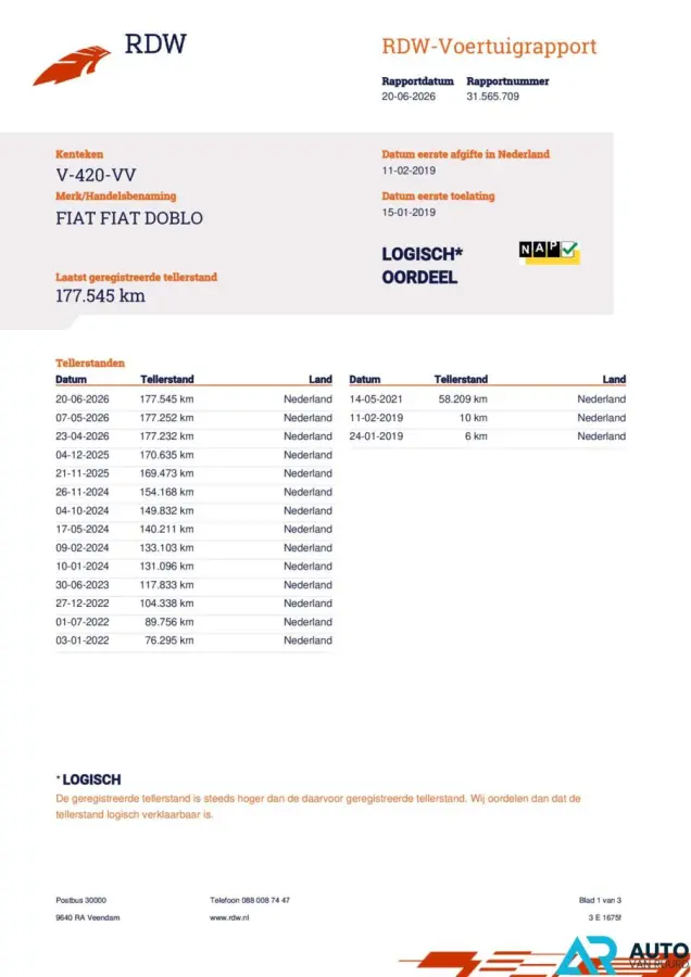 1.3 MJ L1 * Airco * Cruise control * Euro 6