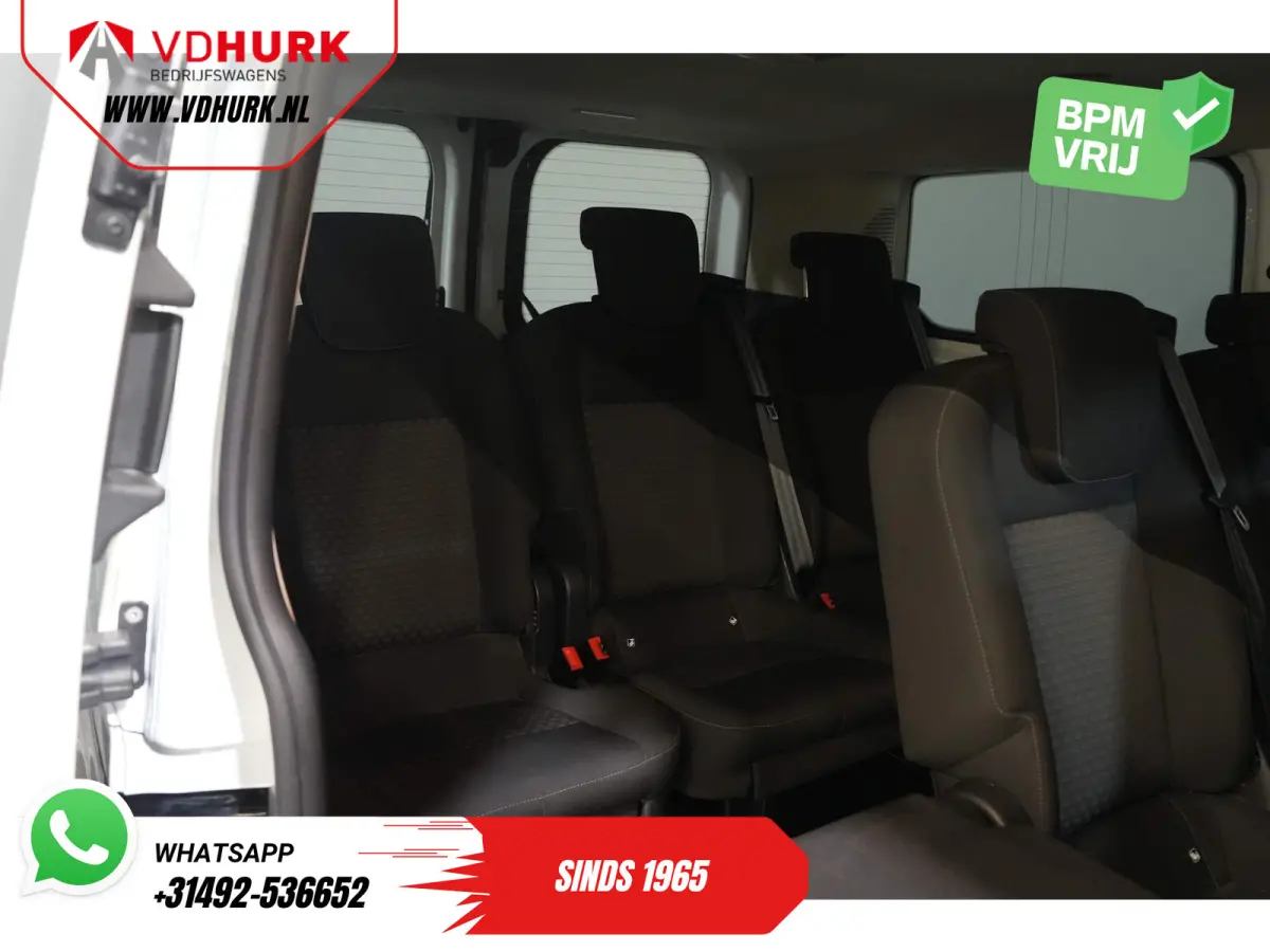Tourneo 2.0 TDCI € 25.717,- incl. BTW/BPM Trend Combi/ Kombi/ 9 Persoons/ 9 P/ Cruise/ PDC/ Airco
