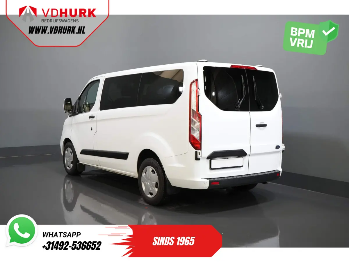 Tourneo 2.0 TDCI € 25.717,- incl. BTW/BPM Trend Combi/ Kombi/ 9 Persoons/ 9 P/ Cruise/ PDC/ Airco