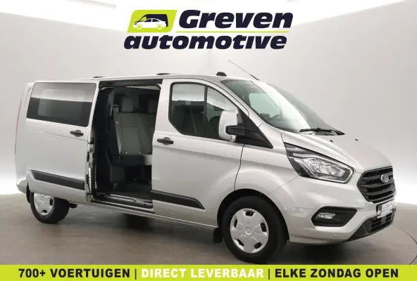 2.0 TDCI L2H1 | Automaat | DC | 6 Zits | Airco | Cruise | Trekhaak | Carplay | Parkeersens.