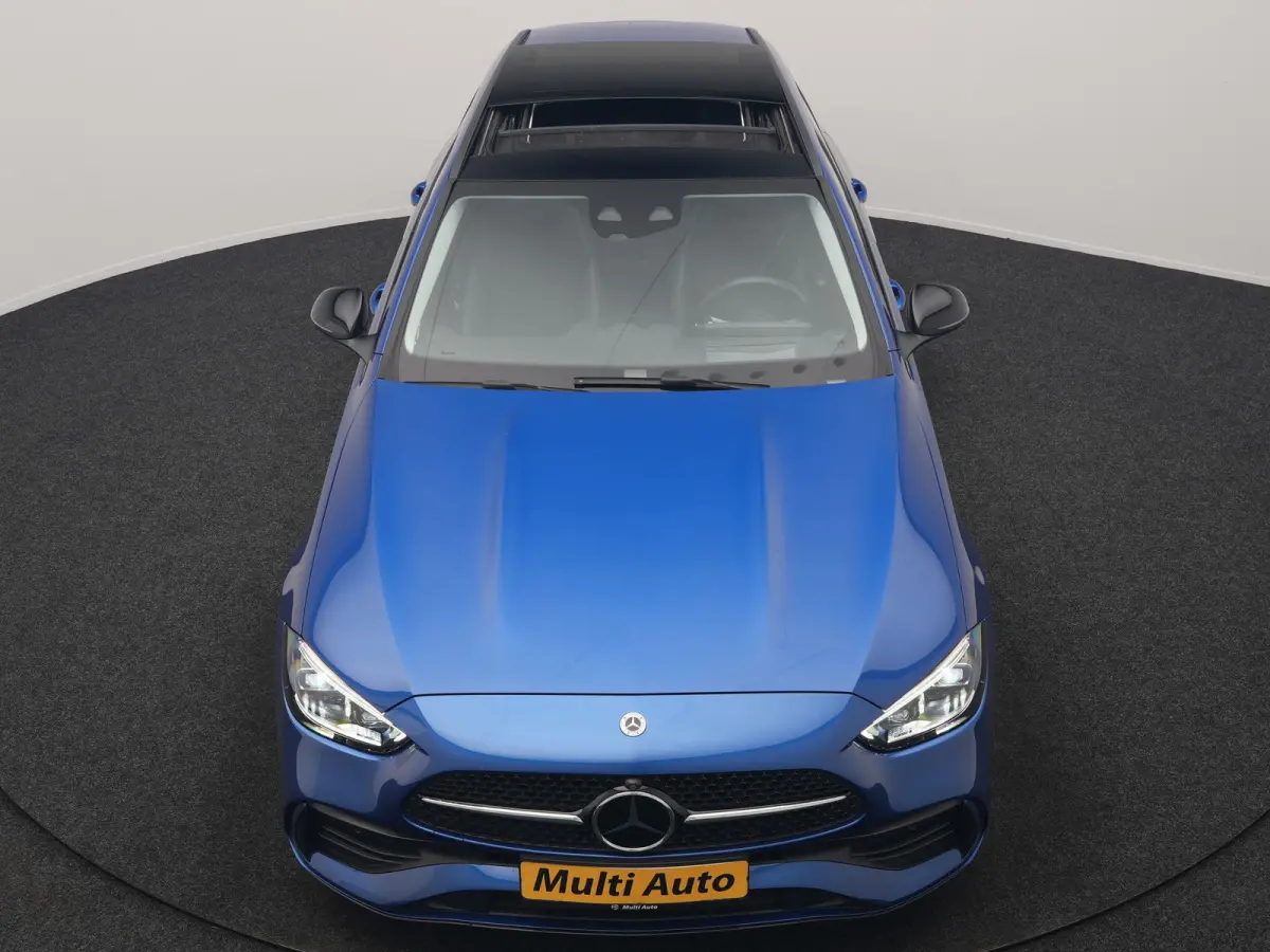 300 e AMG Line PHEV 313pk Dealer O.H. | Trekhaak Af Fabriek | Panodak | 360 Camera | Head Up | Adaptive Cruise | Digital Light | Alcantara Sportstoelen Memory & Verwarmd | Sfeerverlichting |