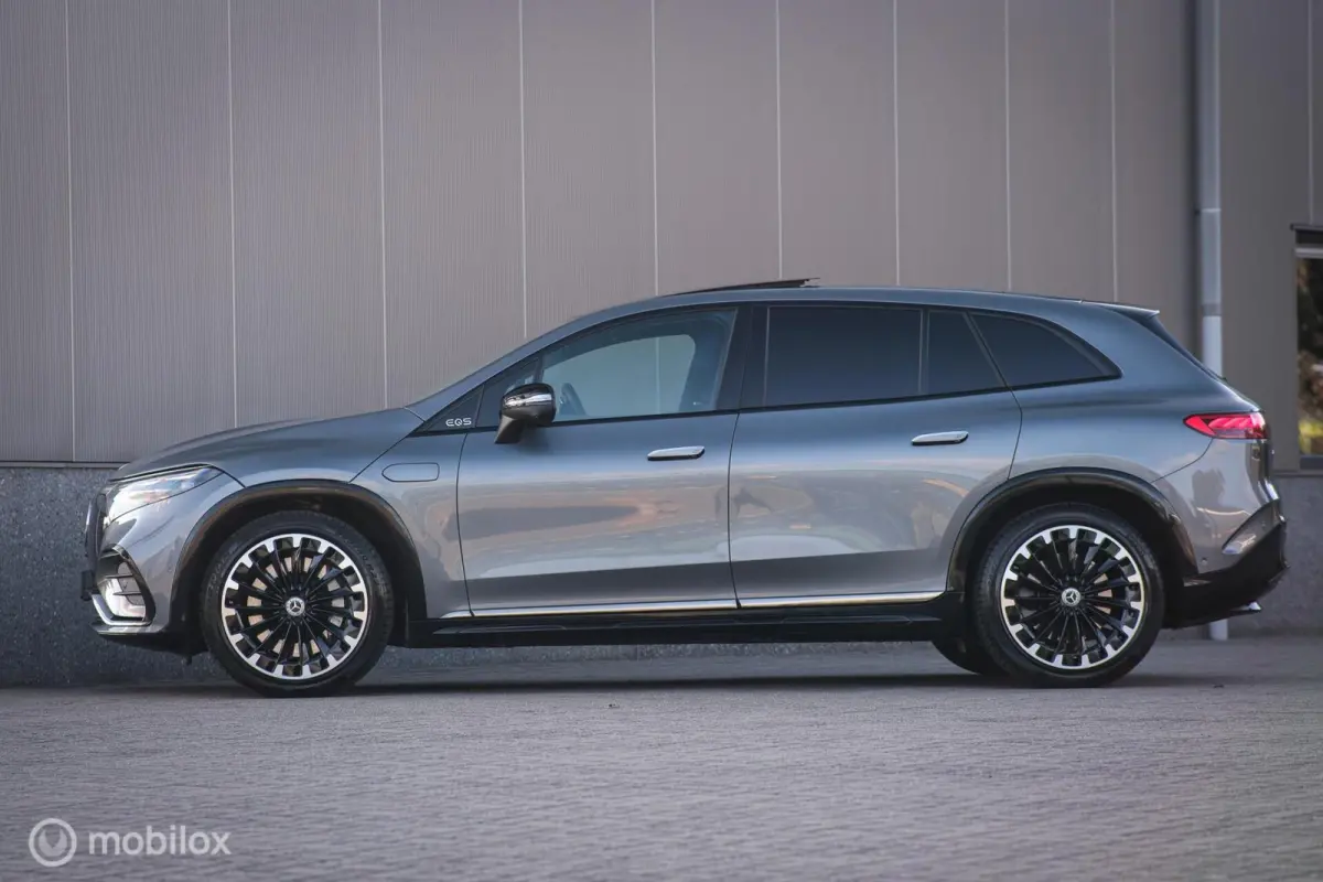 450 4MATIC AMG Line 108 kWh | Burmester | Panoramadak | Luchtvering | Ambiance light | Digital Light | HUD | ACC | Stoelkoeling | Night pakket |