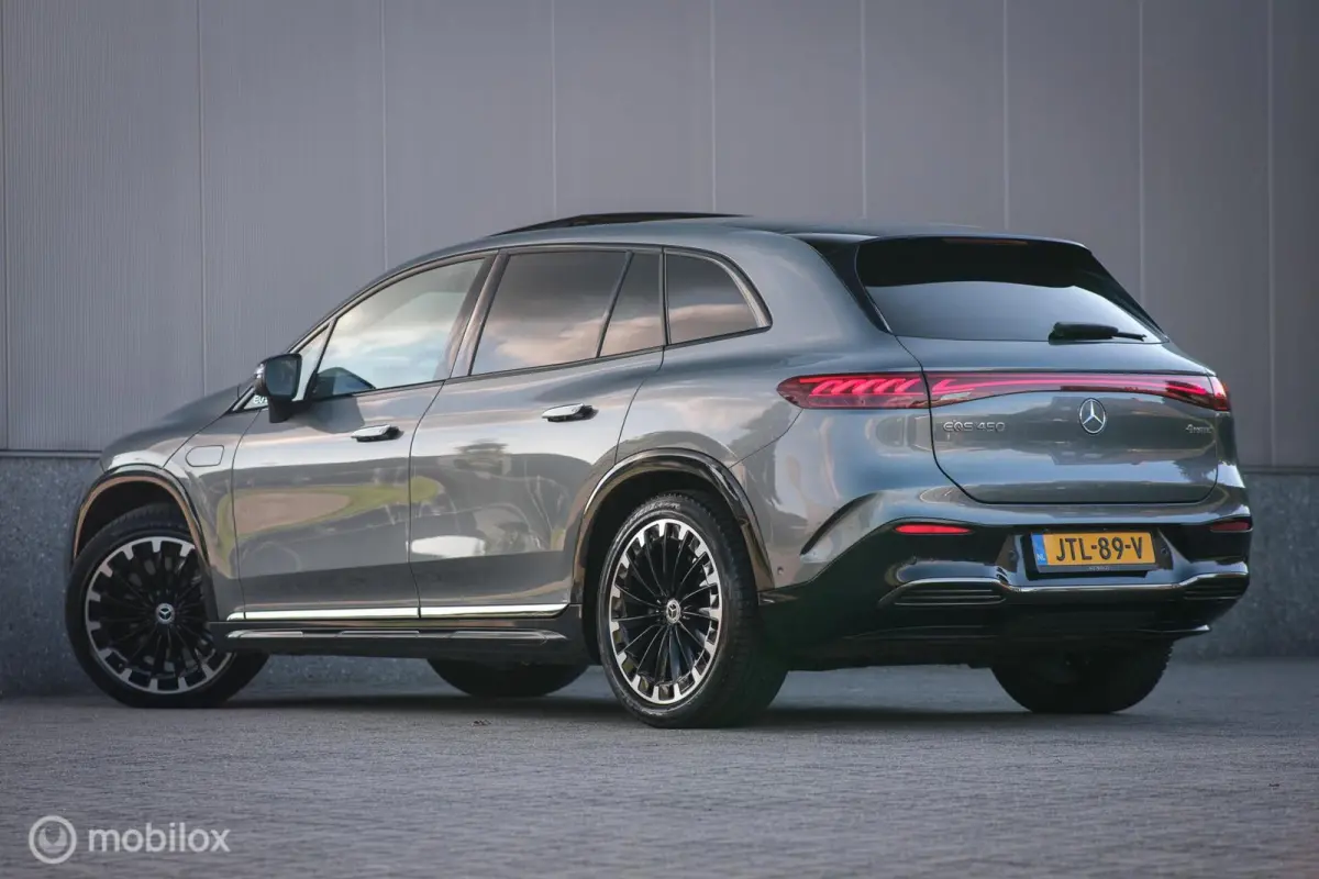 450 4MATIC AMG Line 108 kWh | Burmester | Panoramadak | Luchtvering | Ambiance light | Digital Light | HUD | ACC | Stoelkoeling | Night pakket |