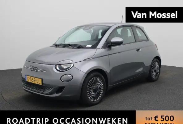3+1 Passion 42 kWh Fiat 500 3+1 Passion | Cruise Control | Climate Control | Keyless | Apple Carplay/Android Auto |