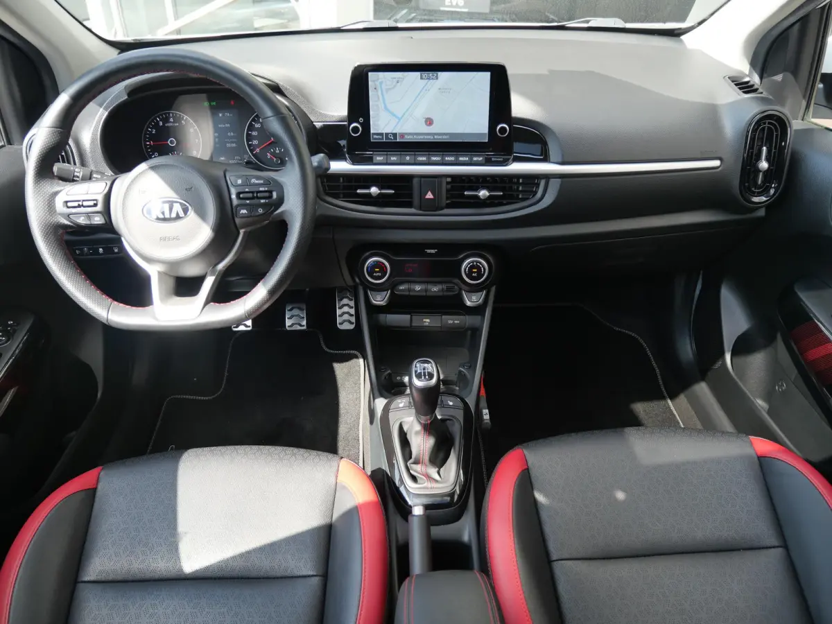 1.0 T-GDi GT-Line 5p | Cruise | Clima | Schuif-kanteldak | Stoel-stuurverwarming | Navi | Keyless | Carplay