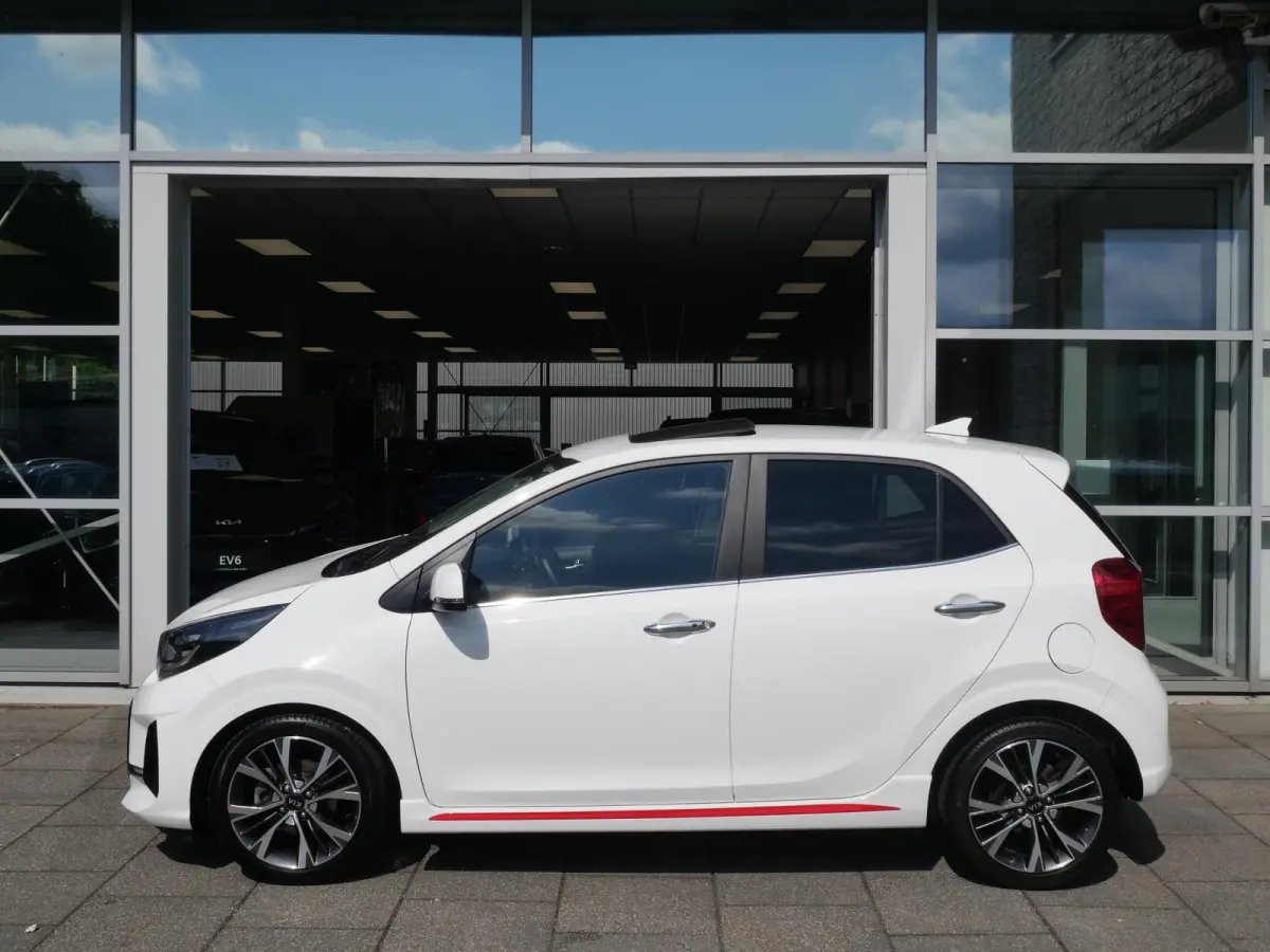 1.0 T-GDi GT-Line 5p | Cruise | Clima | Schuif-kanteldak | Stoel-stuurverwarming | Navi | Keyless | Carplay