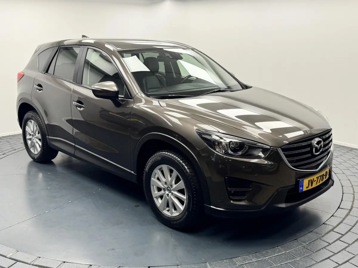 2.0i SkyActiv-G 165 2WD Automaat-Trekhaak-Navigatie-Cr.contr-Clima-Stoelverwarming-Parkeersensoren-Leder-Lm17''velgen