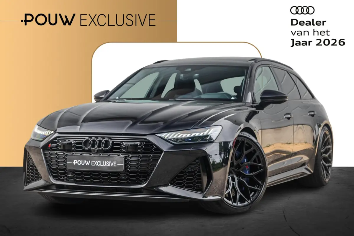 4.0 TFSI 600pk Quattro Dynamic Plus Exclusive | Panoramadak | Keramisch | B&O Advanced | Head-up | 22" Vossen LMV | Softclose | Vierwielbesturing | Exclusive kleur | Winterset |