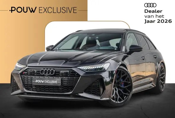 4.0 TFSI 600pk Quattro Dynamic Plus Exclusive | Panoramadak | Keramisch | B&O Advanced | Head-up | 22" Vossen LMV | Softclose | Vierwielbesturing | Exclusive kleur | Winterset |