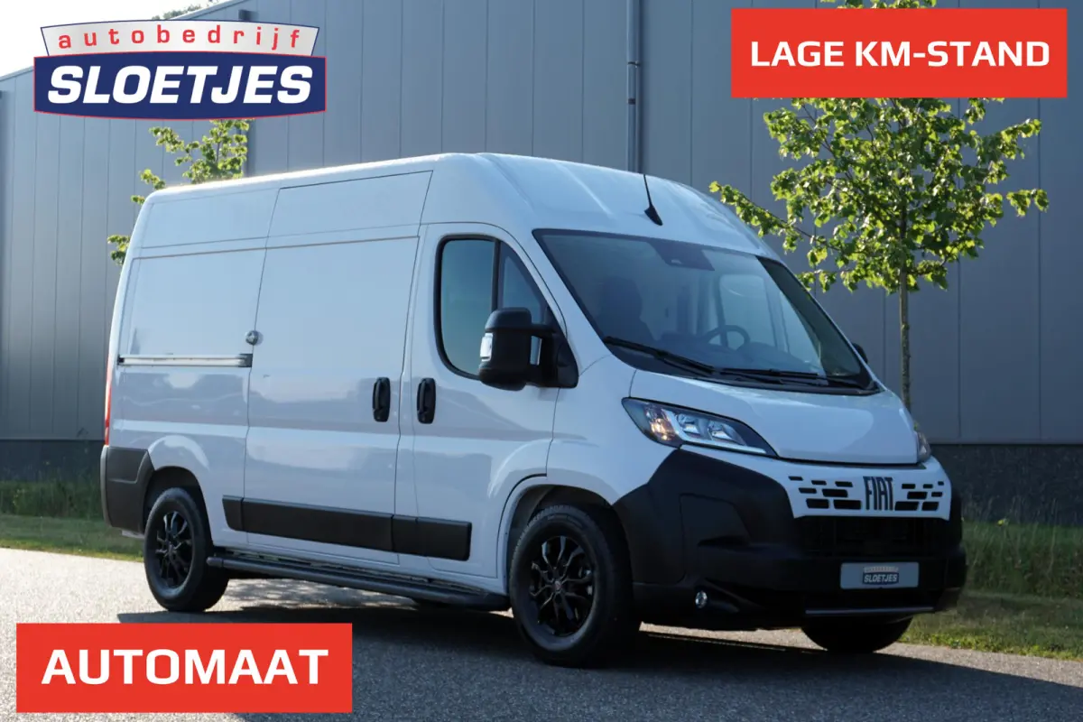 2.2 MultiJet 140 L2H2 3.5t Automaat in Topstaat |Trekhaak |Camera |Cruise |Navi |Carplay |Digitaal dashboard |Climate control |140 pk |Betimmering |1e eigenaar