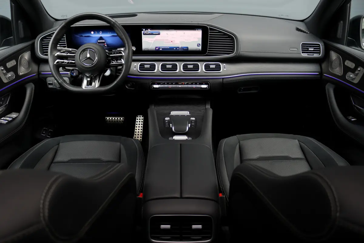 AMG 53 Hybrid 4MATIC+ Premium | Luchtvering | Stoelventilatie | Trekhaak | Burmester | Vlakkenverwarming | Keyless Go | Surround Camera | Nappa Leder | HUD |