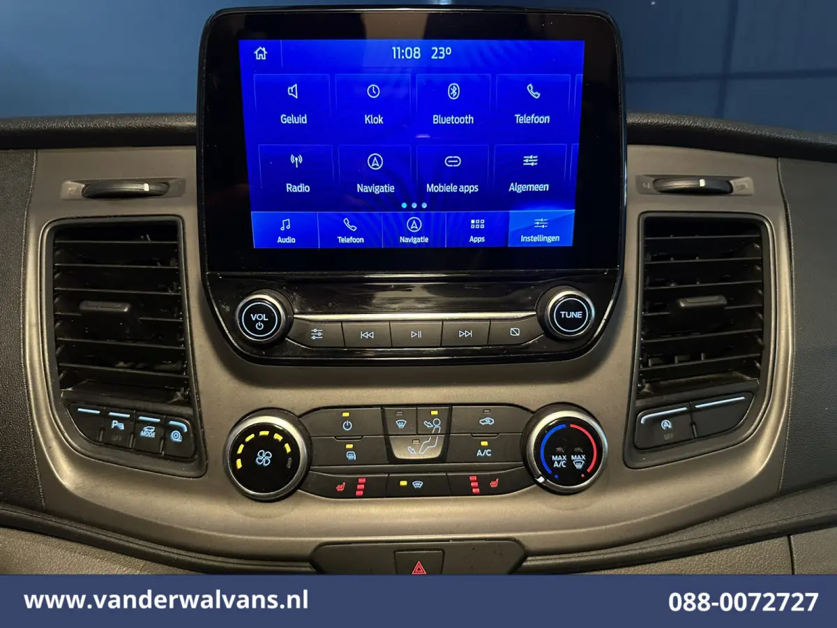 2.0 TDCI L2H1 Euro6 Airco | Camera | Navigatie | Apple Carplay | Cruisecontrol | LED Android Auto, Stoelverwarming, Verwarmde voorruit, Parkeersensoren, Bijrijdersbank, 2800kg trekvermogen