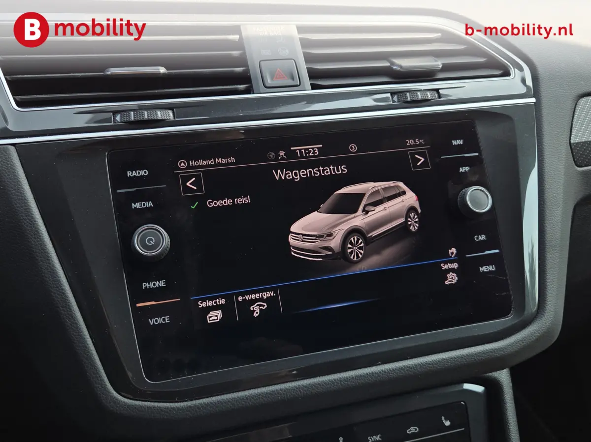 1.4 TSI eHybrid R-Line Trekhaak 1800kg Panoramadak NL Auto! | Adaptive Cruise Control | Stoel/Stuurwiel Verwarming | DAB Audio