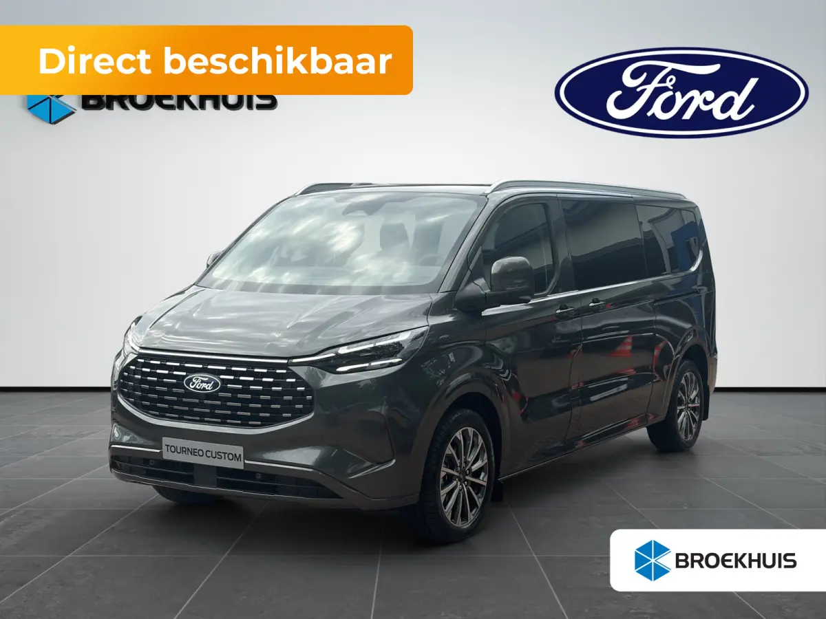 Tourneo Plug-in Hybrid 233pk L2 Titanium X | 8 Persoons | Matrix Led koplampen | Wegklapbare Trekhaak | Luxery Pack |