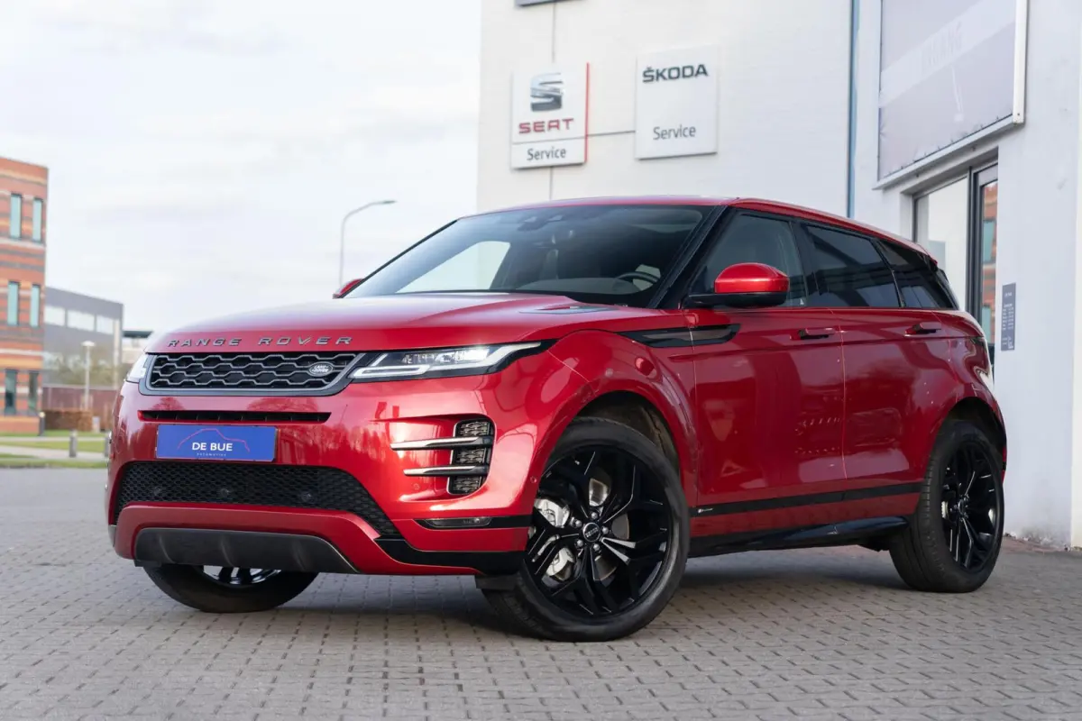 2.0 D180 AWD HSE|1ste Eig|Panoramadak|Trekhaak|Leder|Digitaal Dashboard|Meridian|Firenze Red Metallic|Dealer Onderhouden