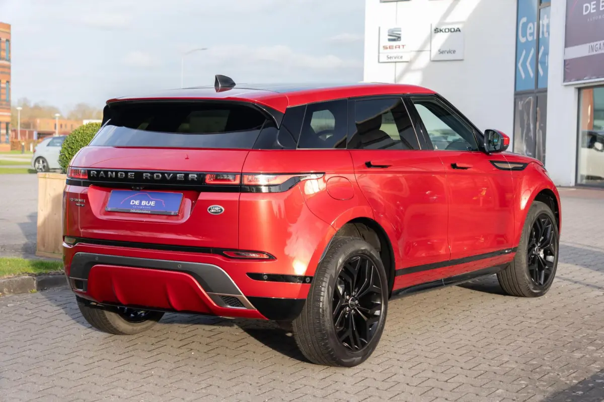 2.0 D180 AWD HSE|1ste Eig|Panoramadak|Trekhaak|Leder|Digitaal Dashboard|Meridian|Firenze Red Metallic|Dealer Onderhouden