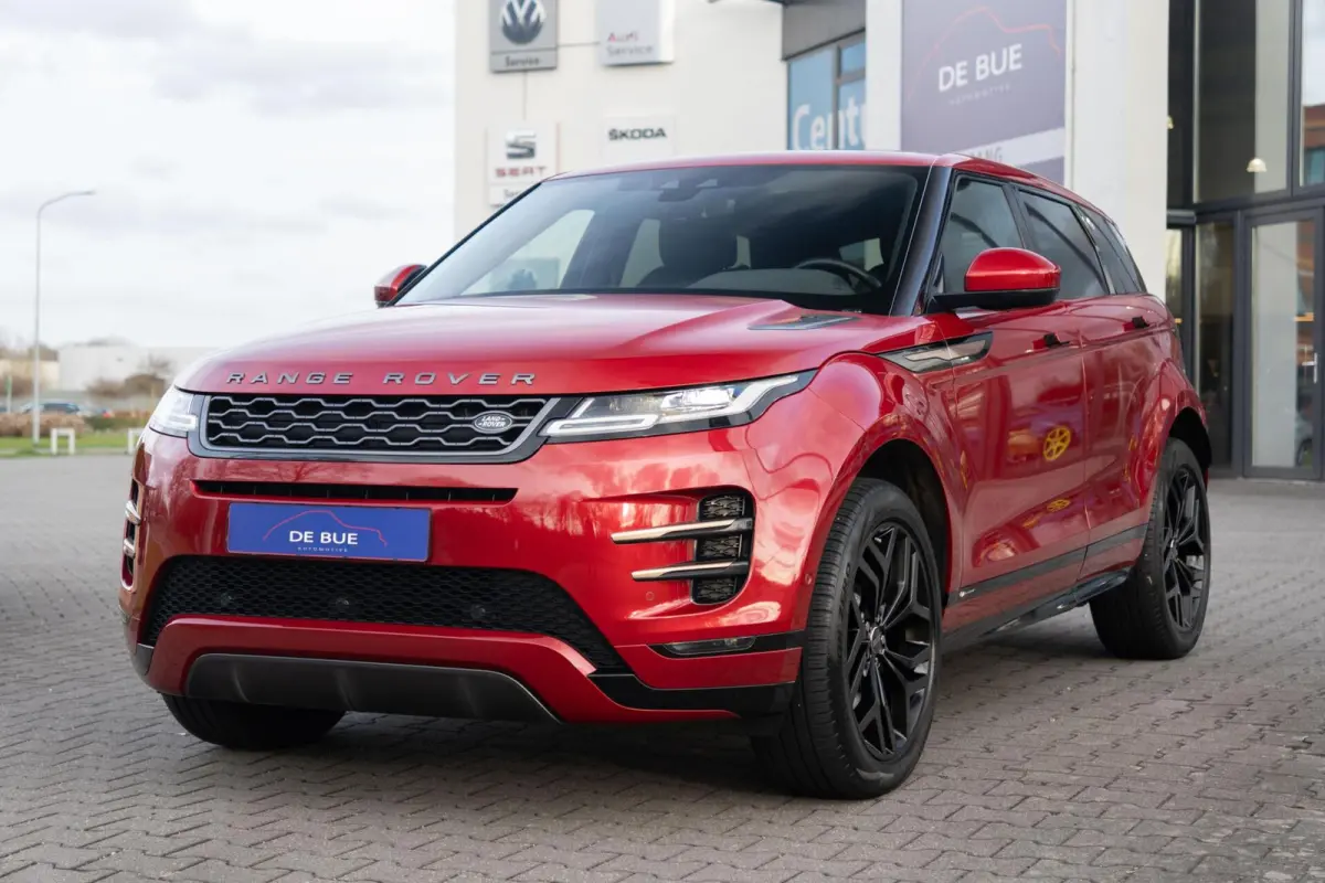 2.0 D180 AWD HSE|1ste Eig|Panoramadak|Trekhaak|Leder|Digitaal Dashboard|Meridian|Firenze Red Metallic|Dealer Onderhouden