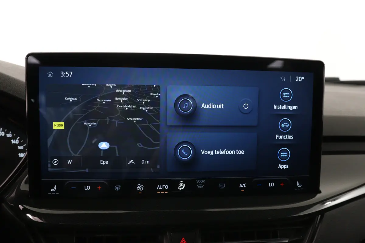 1.0 EcoBoost Hybrid ST Line | 1e Eigenaar! | Winterpack | LED | Clima | Navi | Cruise Control | Keyless | Parkeersensoren V+A | Lichtmetalen Velgen