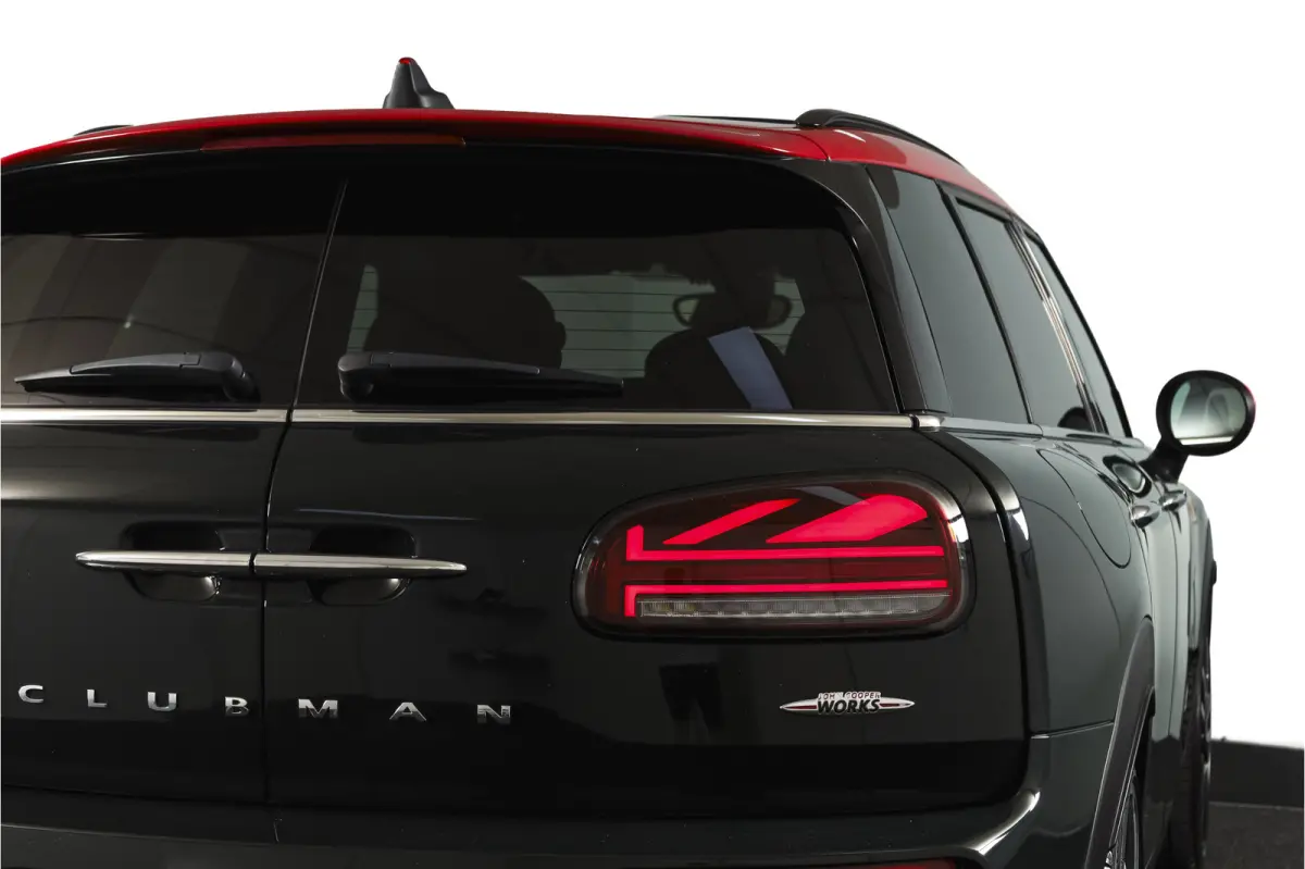 2.0 JCW ALL4 Chili | S/K-Panodak | Adapt. Cruise | Stoelverw. | PDC | Camera | NAV + App.Connect | ECC | Harman Kardon | LM 19" |