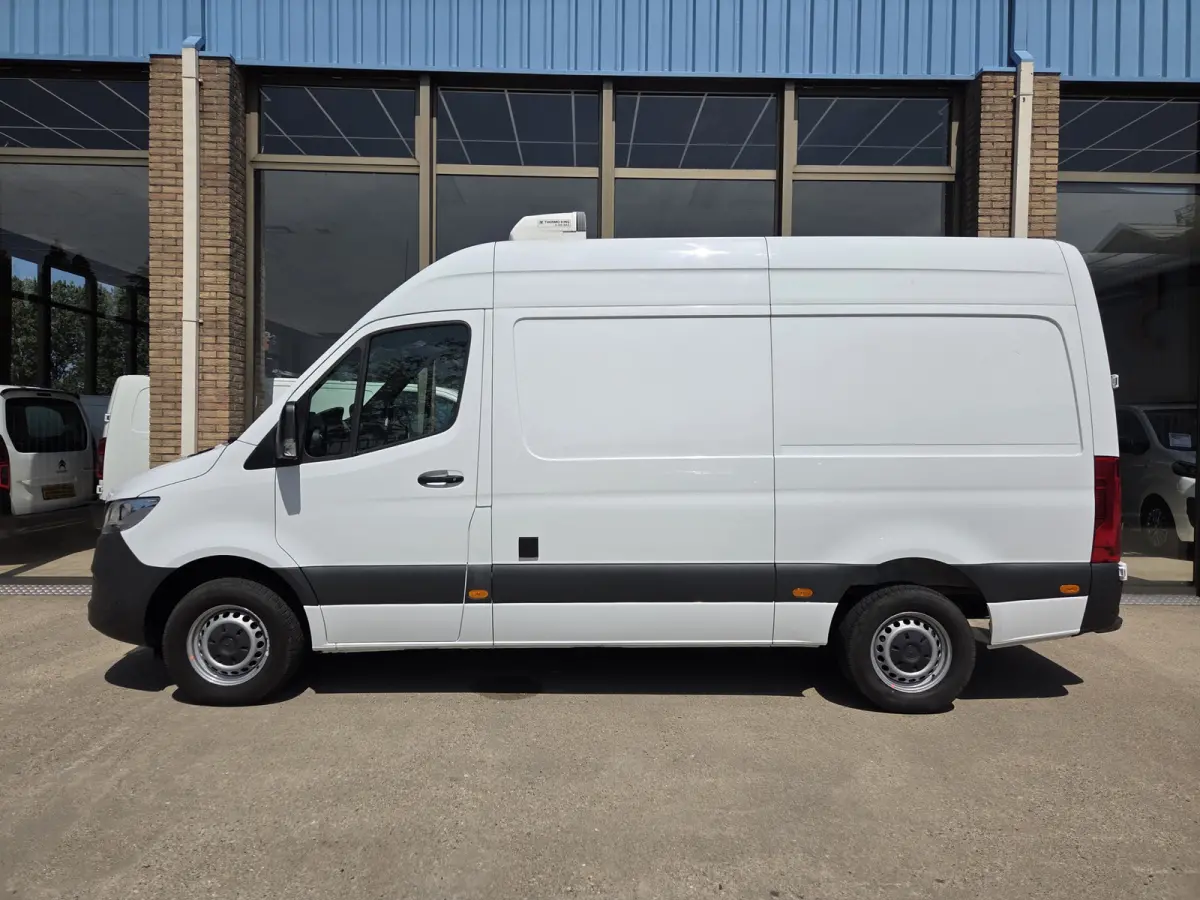 317 CDI AUTM. L2/H2 KOELWAGEN - VRIESWAGEN THERMO KING DAG& NACHT ALUMINIUM LAADVLOER