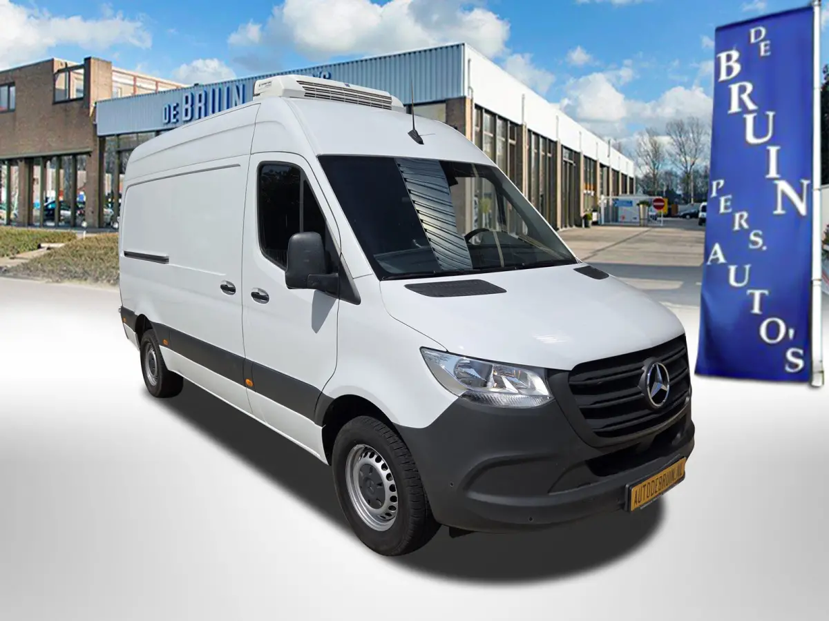 317 CDI AUTM. L2/H2 KOELWAGEN - VRIESWAGEN THERMO KING DAG& NACHT ALUMINIUM LAADVLOER