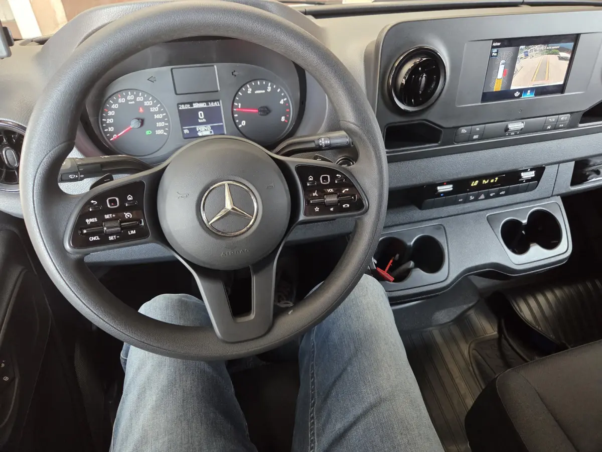 317 CDI AUTM. L2/H2 KOELWAGEN - VRIESWAGEN THERMO KING DAG& NACHT ALUMINIUM LAADVLOER