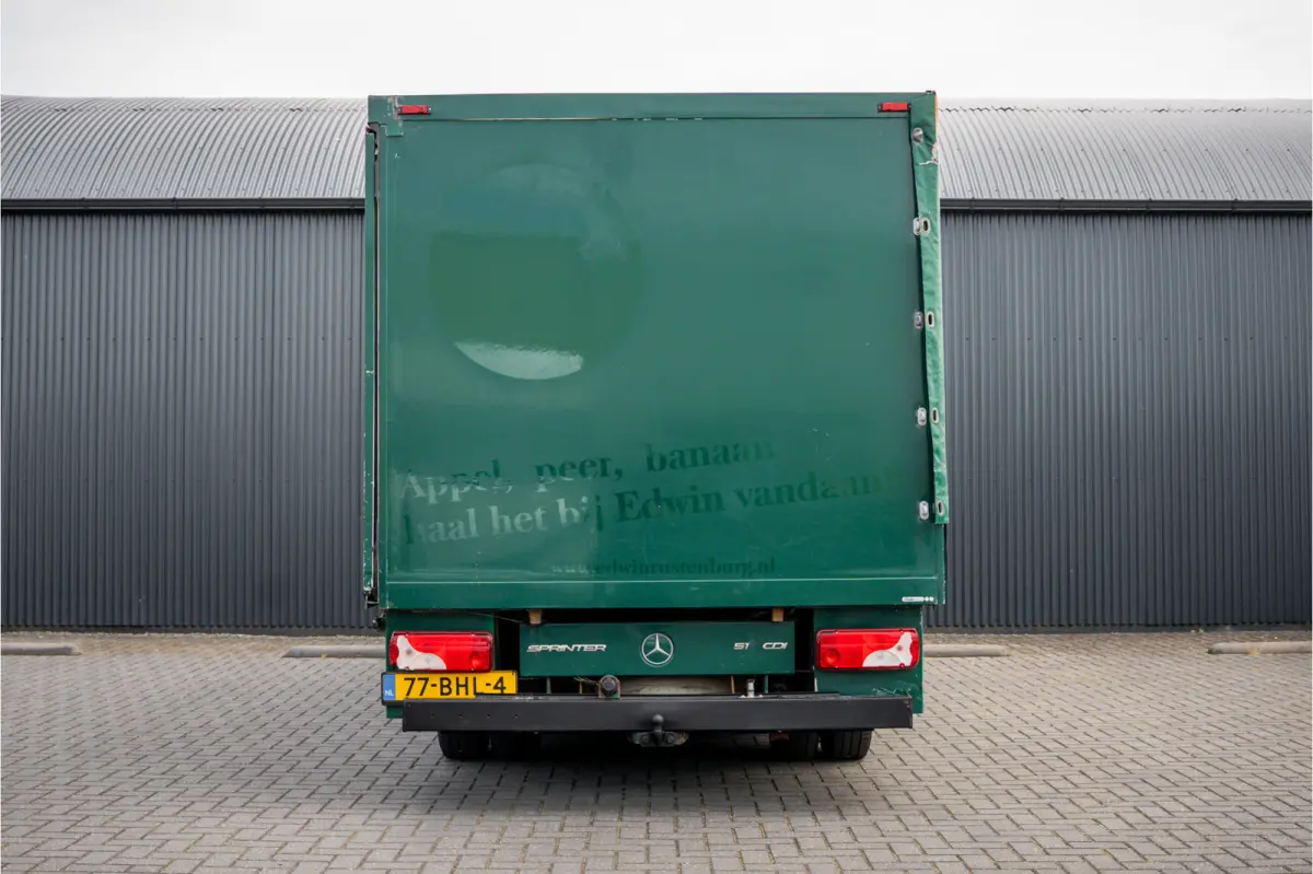 516CDI | Bakwagen | EURO 6 | Huifzeil | Schuifwanden | Legbordstellingen | Trekhaak