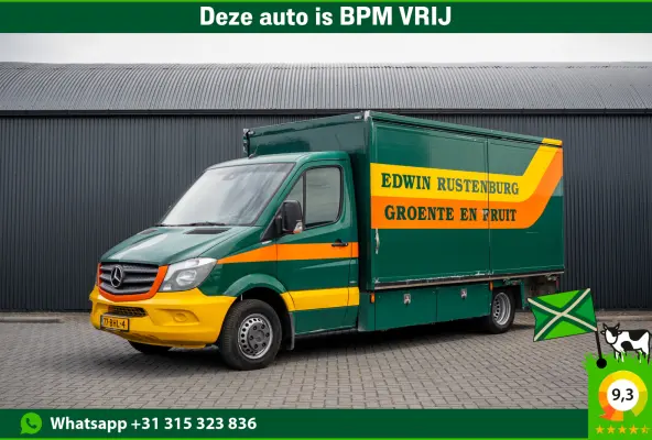 516CDI | Bakwagen | EURO 6 | Huifzeil | Schuifwanden | Legbordstellingen | Trekhaak