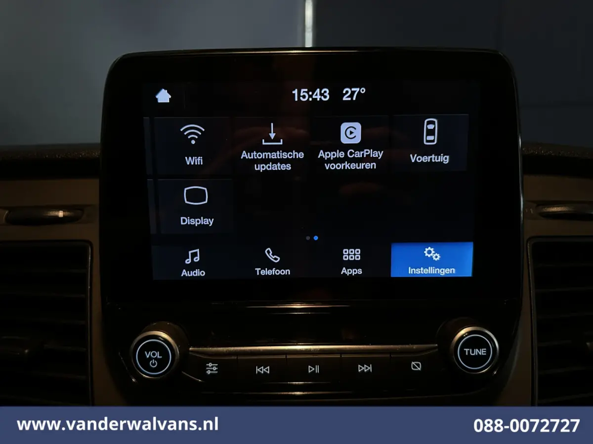 2.0 TDCI 130pk L2H1 Euro6 Airco | Camera | LED | Apple Carplay | Cruisecontrol | 2800kg Trekhaak Cruisecontrol, Stoelverwarming, Verwarmde voorruit, Parkeersensoren, Bijrijdersbank