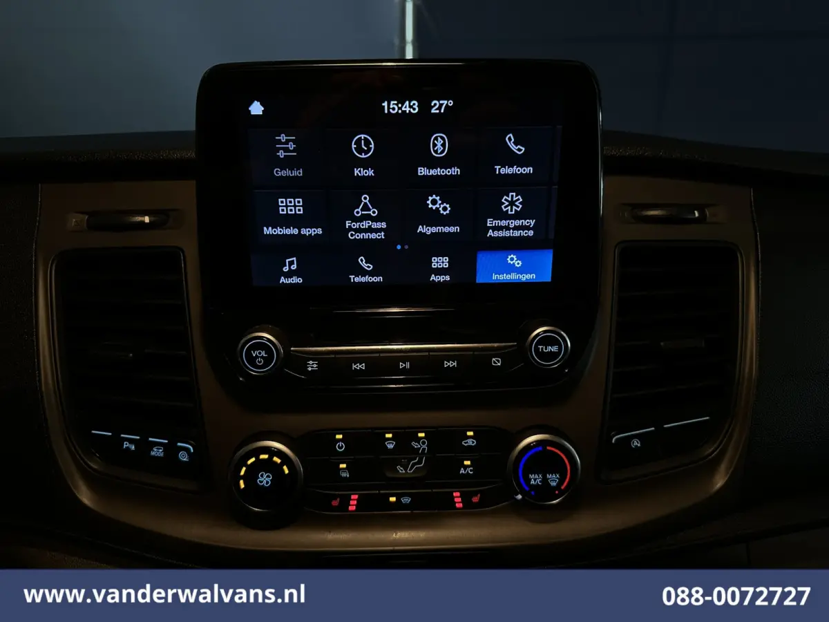 2.0 TDCI 130pk L2H1 Euro6 Airco | Camera | LED | Apple Carplay | Cruisecontrol | 2800kg Trekhaak Cruisecontrol, Stoelverwarming, Verwarmde voorruit, Parkeersensoren, Bijrijdersbank