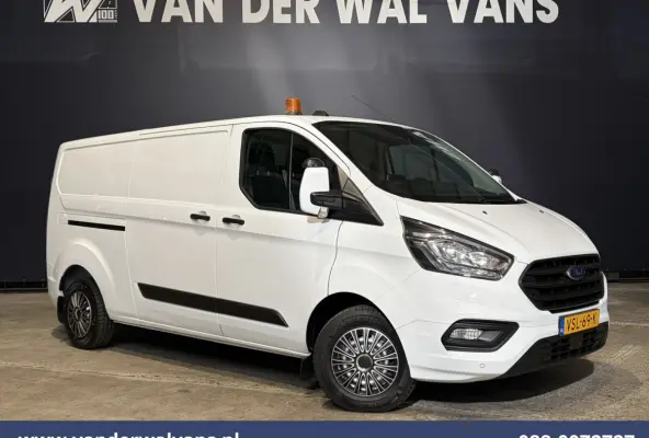 2.0 TDCI 130pk L2H1 Euro6 Airco | Camera | LED | Apple Carplay | Omvormer | 2800kg Trekhaak Cruisecontrol, Stoelverwarming, Verwarmde voorruit, Parkeersensoren, Bijrijdersbank