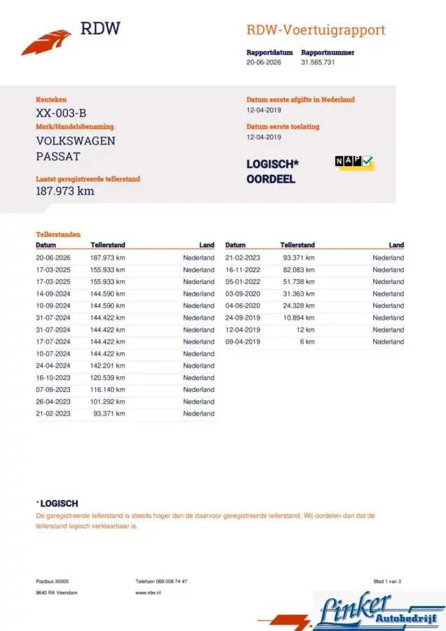 1.5 TSI Comfortline Business - NL-AUTO CAMERA PDC VOOR/ACHTER