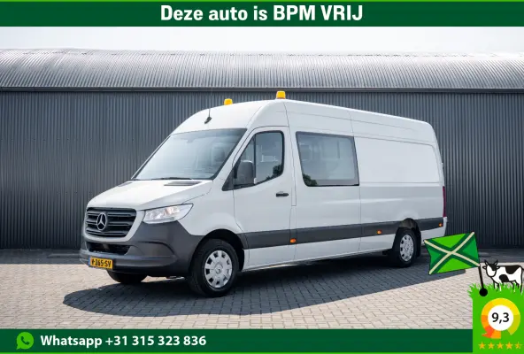 314 CDI L3H2 | DC | Dubbele Cabine | Mixto | Automaat | 1e Eigenaar | Mbux | Cruise | Climatronic