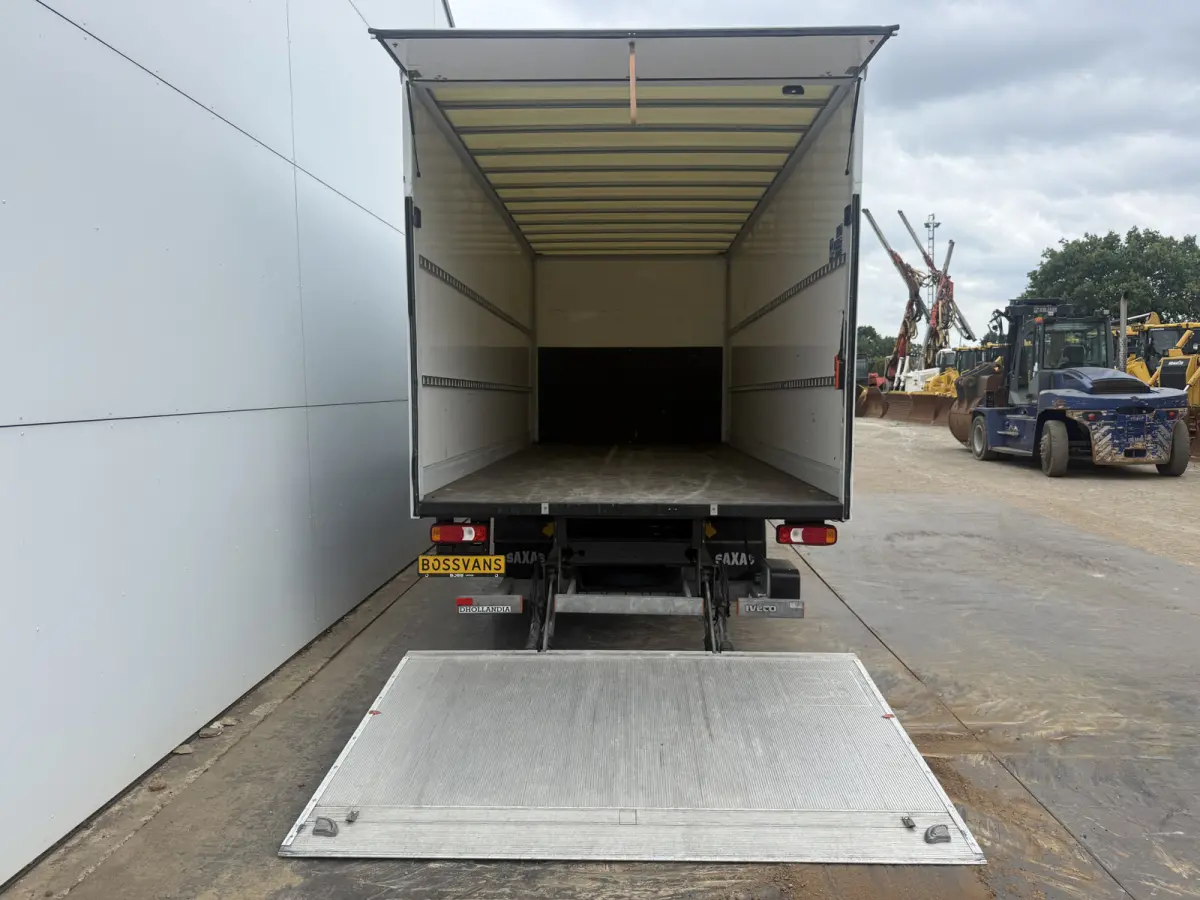 72C18 3.0 Automaat Luchtvering Dubbellucht 1000kg Laadklep Bakwagen Meubelbak Koffer