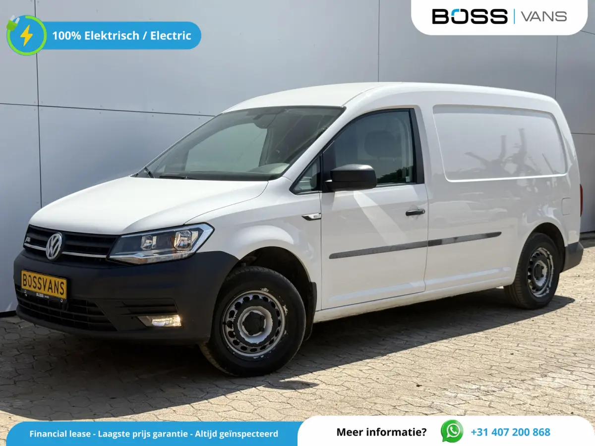 e-Caddy 37kWh 113PK L2H1 Elektrisch Caddy ABT Maxi 37,3kWh 159km WLTP Trekhaak Airco Stoelverwarming Parkeersensoren