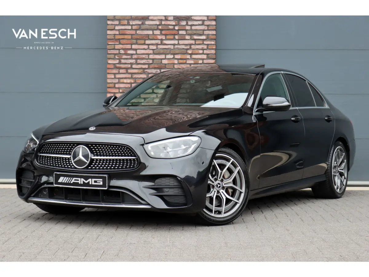 220 d AMG Line | Schuifdak | Dodehoekassistent | Camera | Augmented Reality | Sfeerverlichting | Stoelverwarming | High Perf. LED |