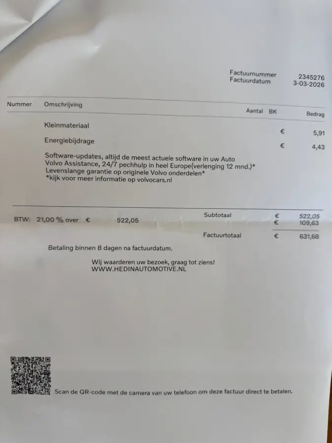 2.0 T8 Recharge AWD Plug in Hybrid Dealer onderhouden 7- Zits