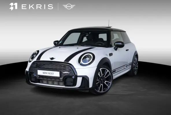 Cooper Rockingham GT | JCW-pakket | Adaptief onderstel | Stuur & Stoelverwarming | Achteruitrijcamera | Head-Up Display | Glazen panoramadak |