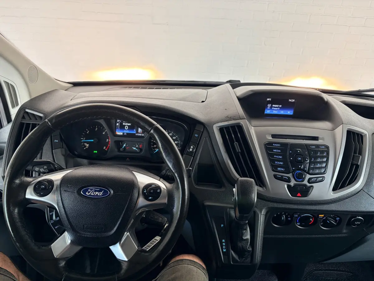 Automaat Servicewagen 350 2.0 TDCI 131PK euro6 L2H2 3Persoons Trend, Sortimo werkplaats inrichting, RIJKLAARPRIJS