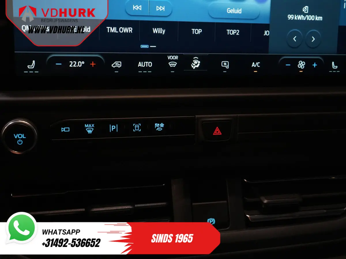 L2 Limited 330 km WLTP LED/ Adapt.Cruise/ Standkachel/ Stoelverw./ Frontlip/ Sidebars/ Raptor/ Betimmerd/ Carplay/ 360.Camera/ Climate/ PDC/ 19”LMV/ Trekhaak