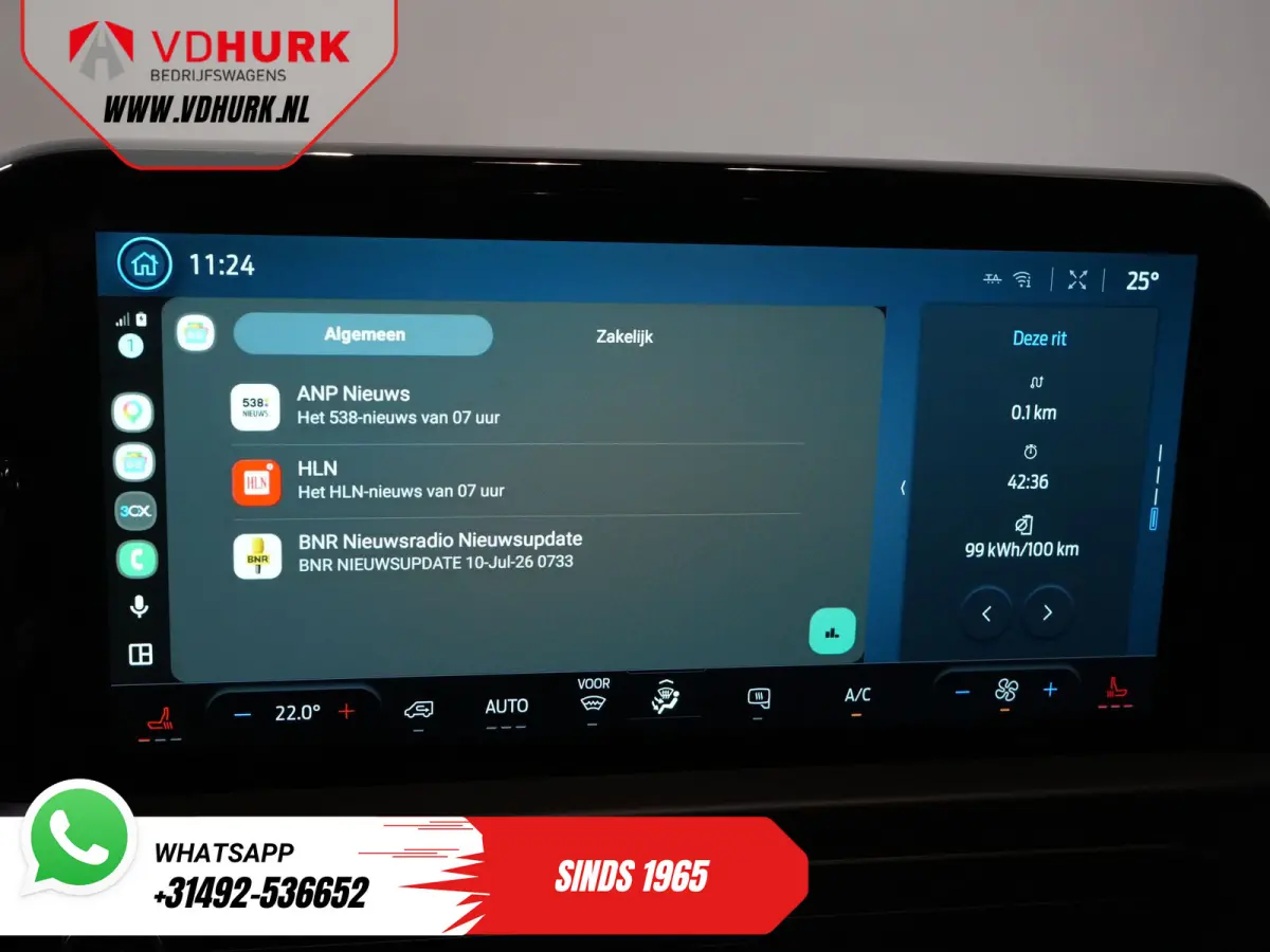L2 Limited 330 km WLTP LED/ Adapt.Cruise/ Standkachel/ Stoelverw./ Frontlip/ Sidebars/ Raptor/ Betimmerd/ Carplay/ 360.Camera/ Climate/ PDC/ 19”LMV/ Trekhaak