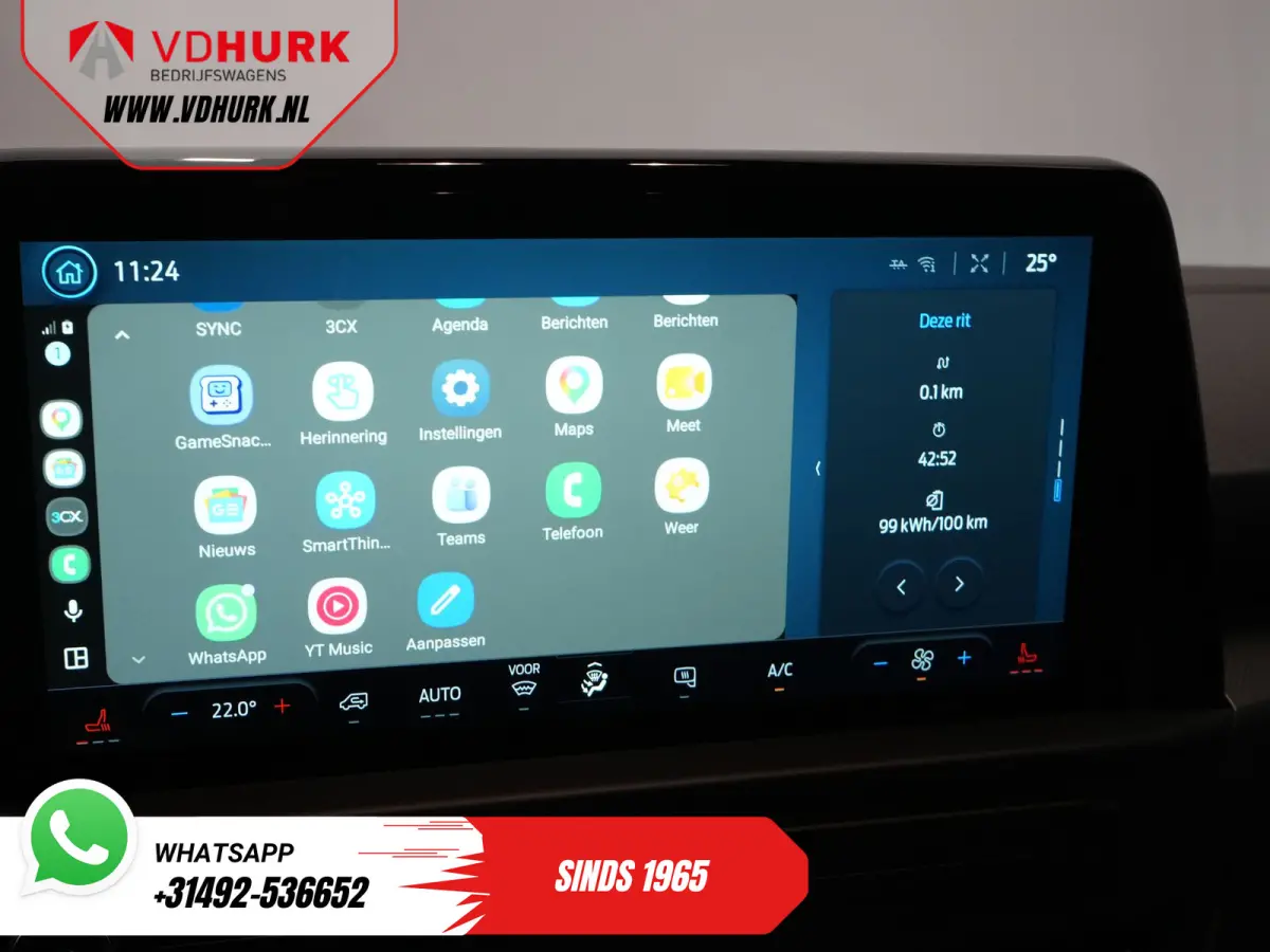 L2 Limited 330 km WLTP LED/ Adapt.Cruise/ Standkachel/ Stoelverw./ Frontlip/ Sidebars/ Raptor/ Betimmerd/ Carplay/ 360.Camera/ Climate/ PDC/ 19”LMV/ Trekhaak