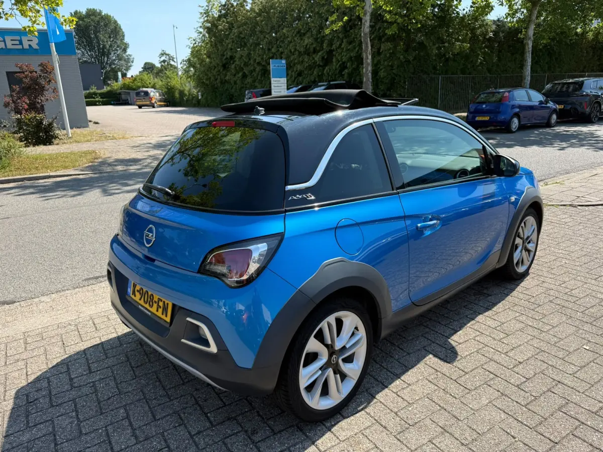1.0 Turbo Rocks, Cabrio, Airco, Stoel/stuur verwarming, Half leder