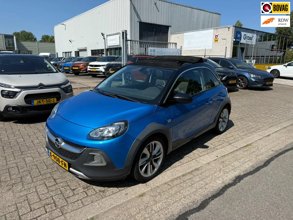 1.0 Turbo Rocks, Cabrio, Airco, Stoel/stuur verwarming, Half leder