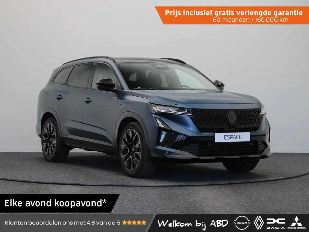 E-Tech full hybrid 200pk esprit Alpine 5p. | Vijf jaar garantie | 4Control | Elek. bedienbare achterklep | Gelamineerde zijramen |