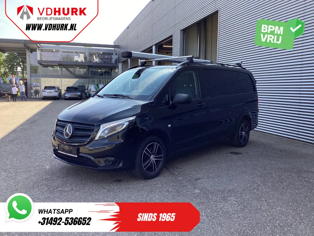 116 CDI Aut. L2 LED/ Standkachel/ Stoelverw./ Carplay/ Camera/ Cruise/ Trekhaak/ Airco